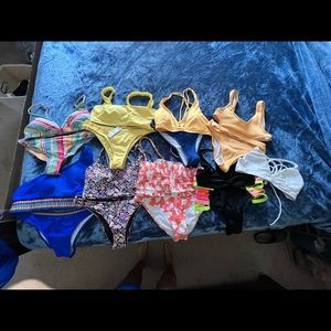 Variety of swim suits